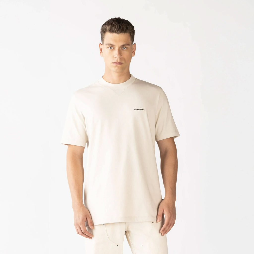 STIRLING T-SHIRT MEN MOONBEAM - Monastery