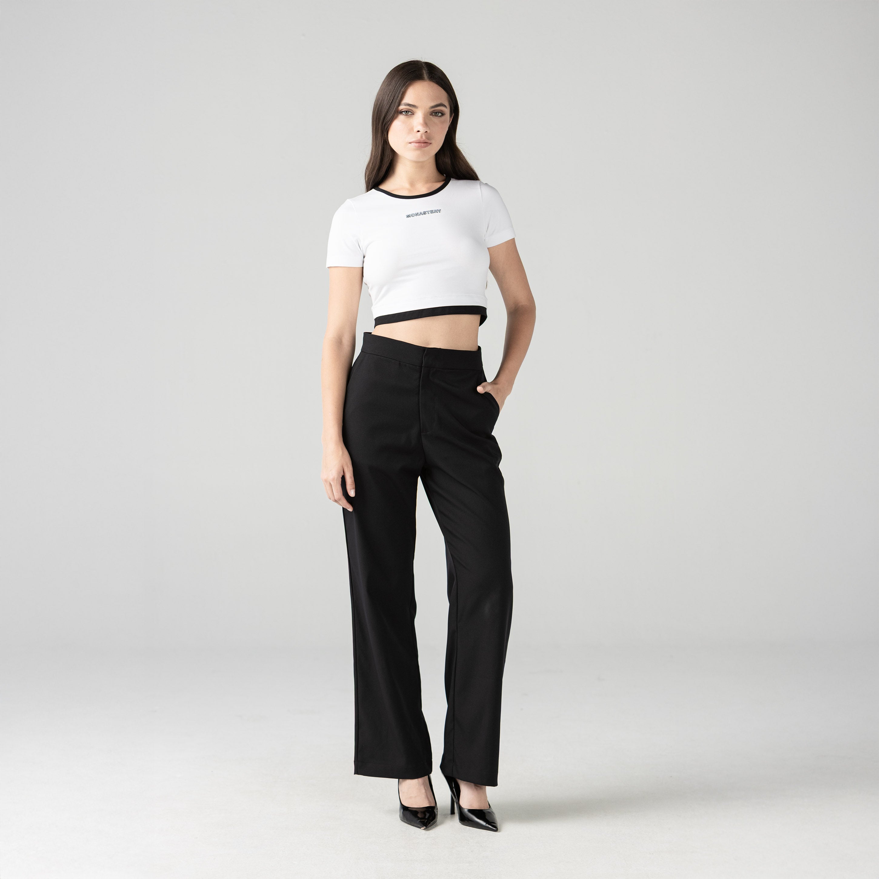 AITANA CROP TOP WOMEN WHITE