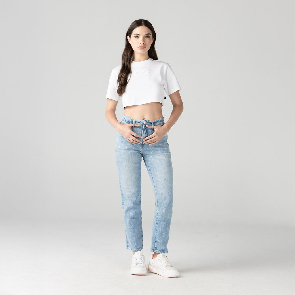 ALANI CROP TOP WOMEN WHITE