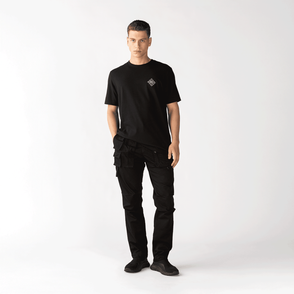 CATTERDALE T-SHIRT MEN BLACK · otra vista