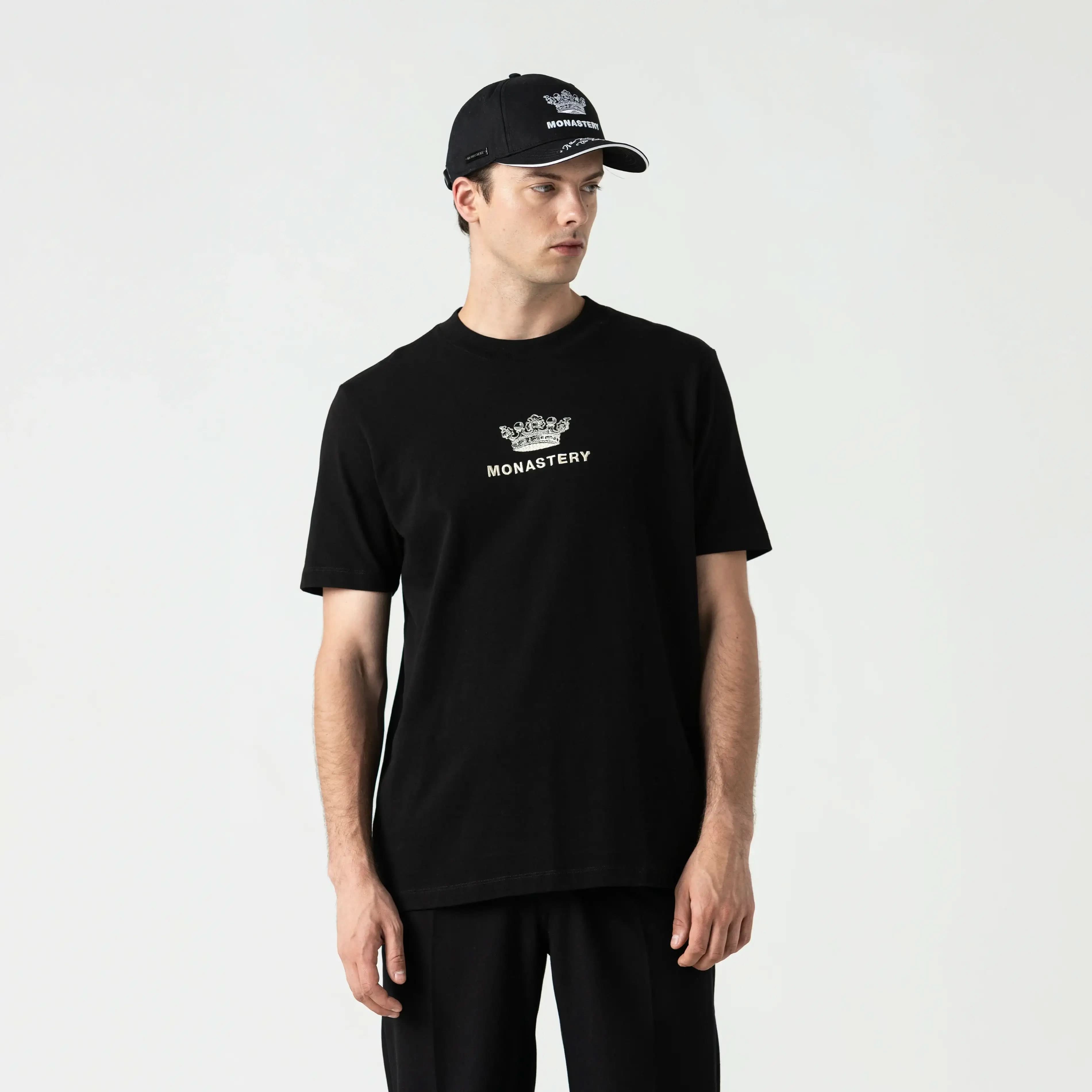 CROWN T-SHIRT MEN BLACK