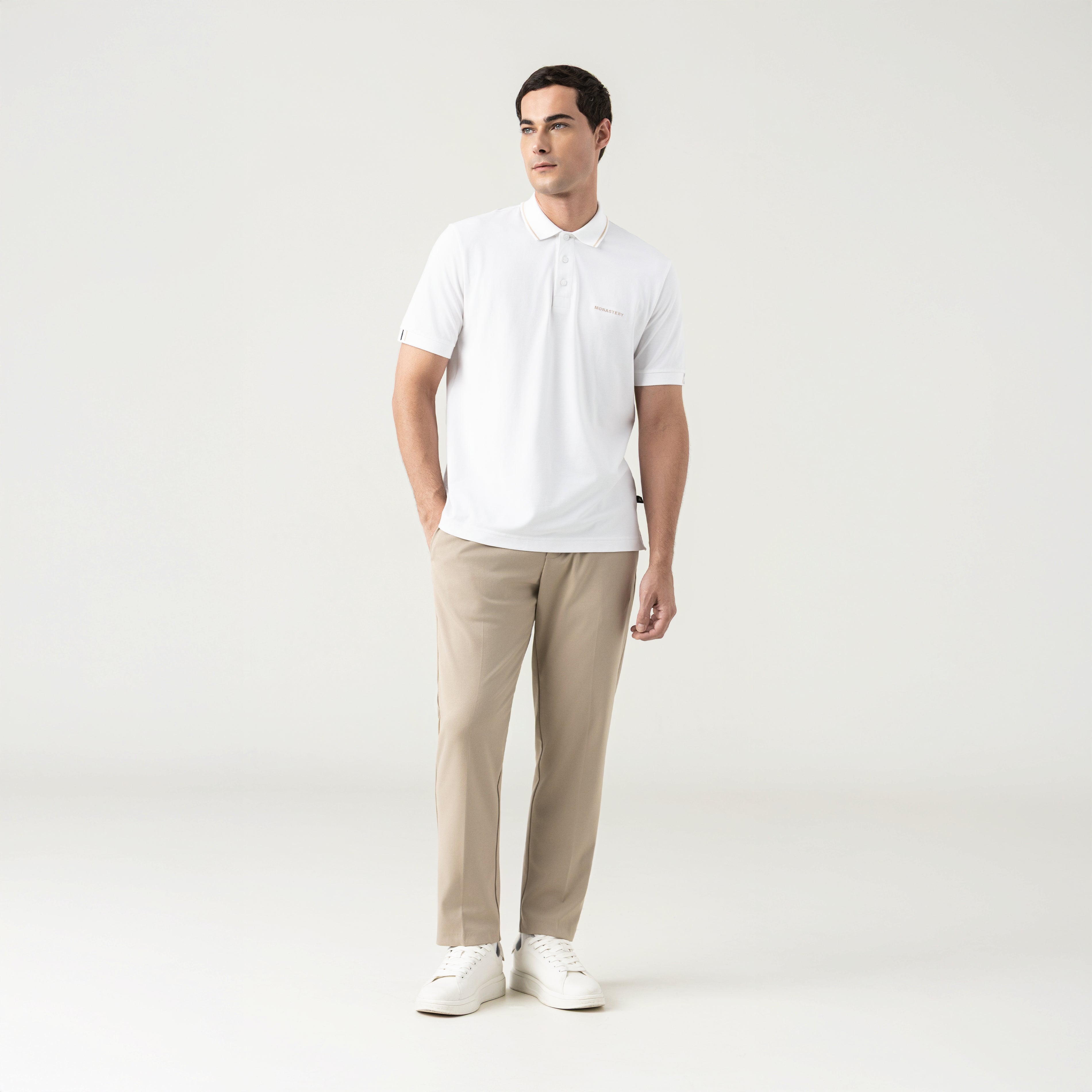 MARENGO POLO MEN WHITE