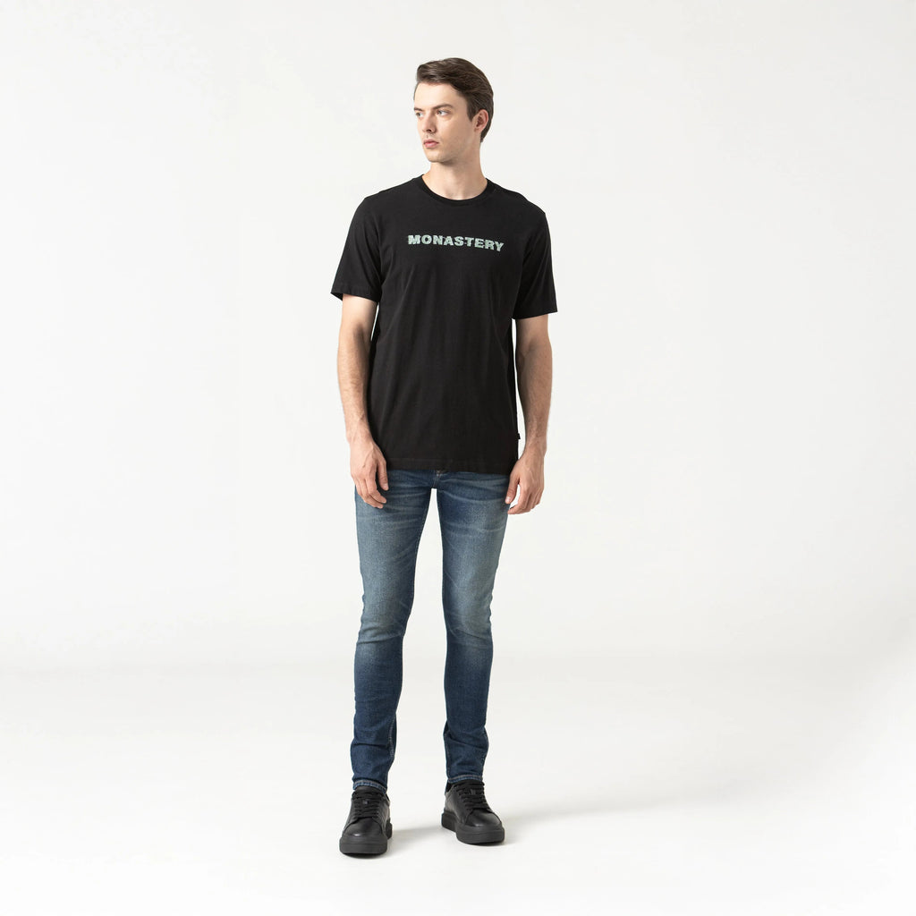 PORIAT T-SHIRT MEN BLACK