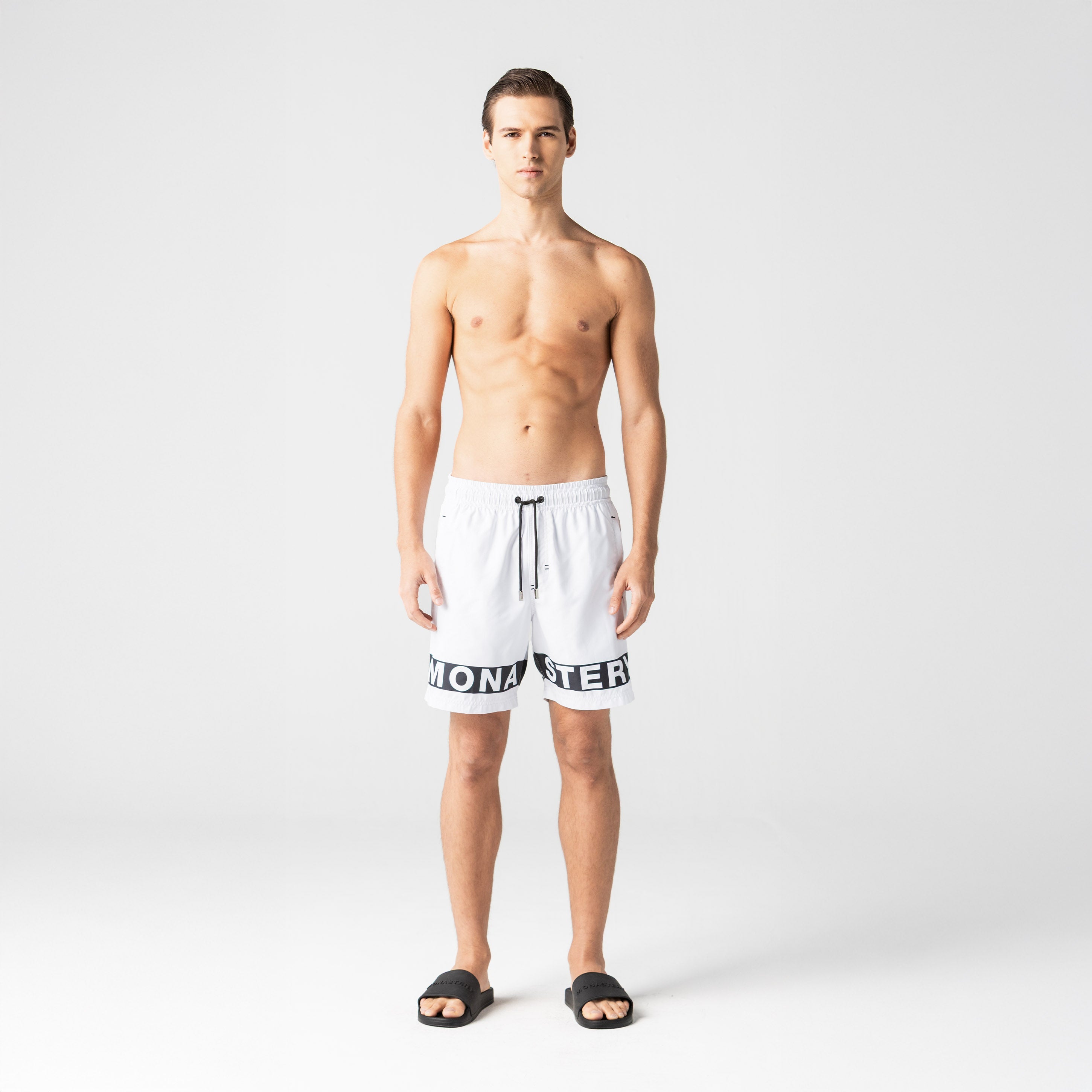 RANGE SWIM SHORT MEN WHITE