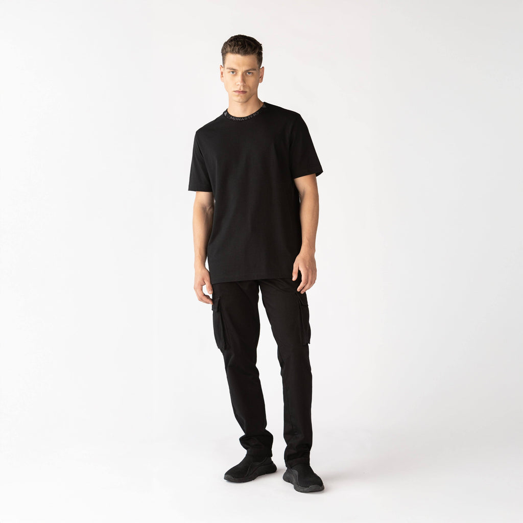 SAINTCLARE T-SHIRT MEN BLACK