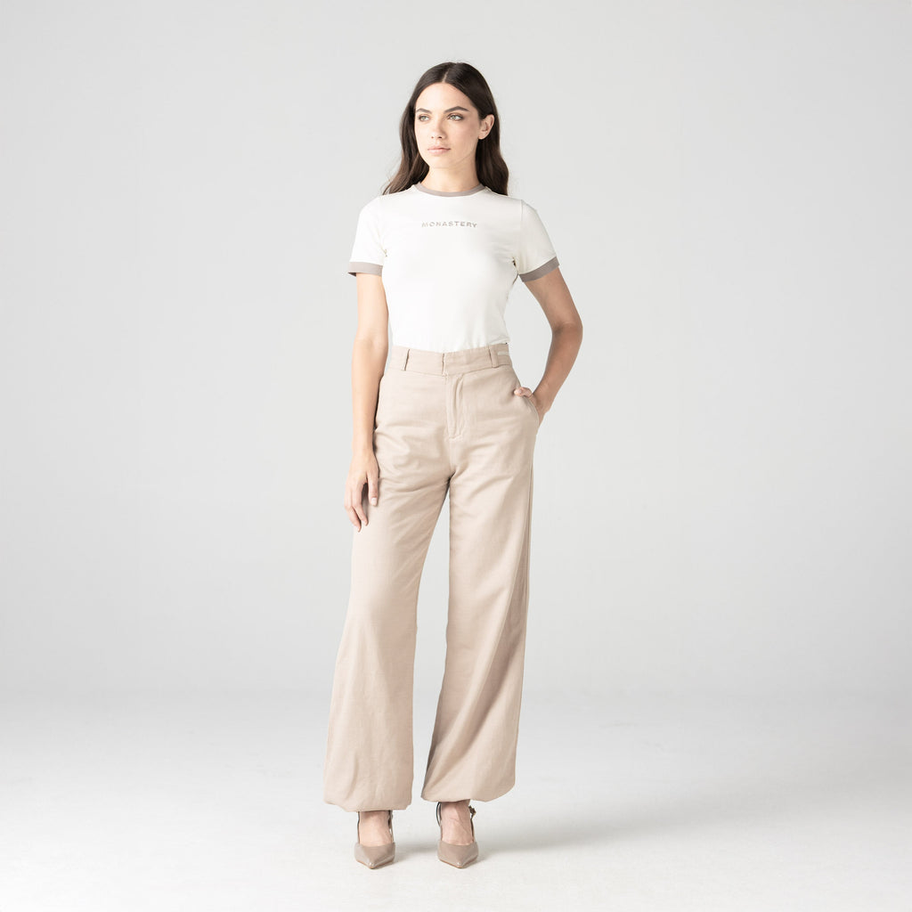 SAMARA T-SHIRT WOMEN EGRET