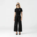 ADHRA T-SHIRT WOMEN BLACK METEORITE