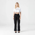 BRYNN CROP TOP WOMEN LUCENT WHITE L/G