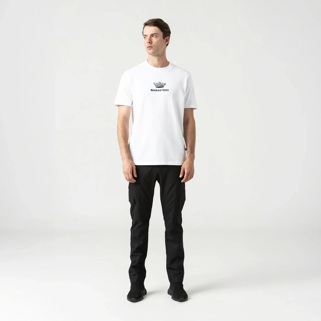 CROWN T-SHIRT MEN WHITE