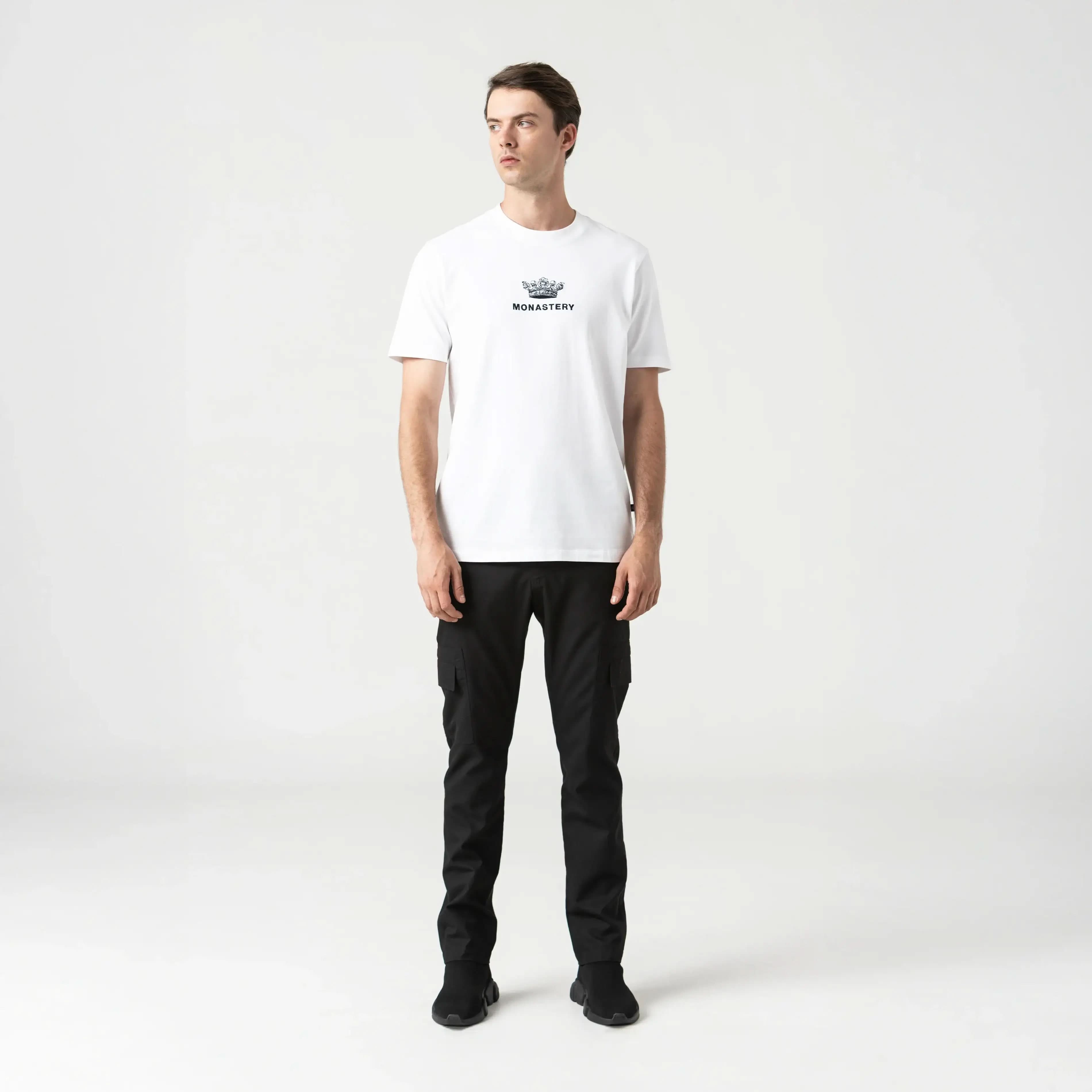 CROWN T-SHIRT MEN WHITE