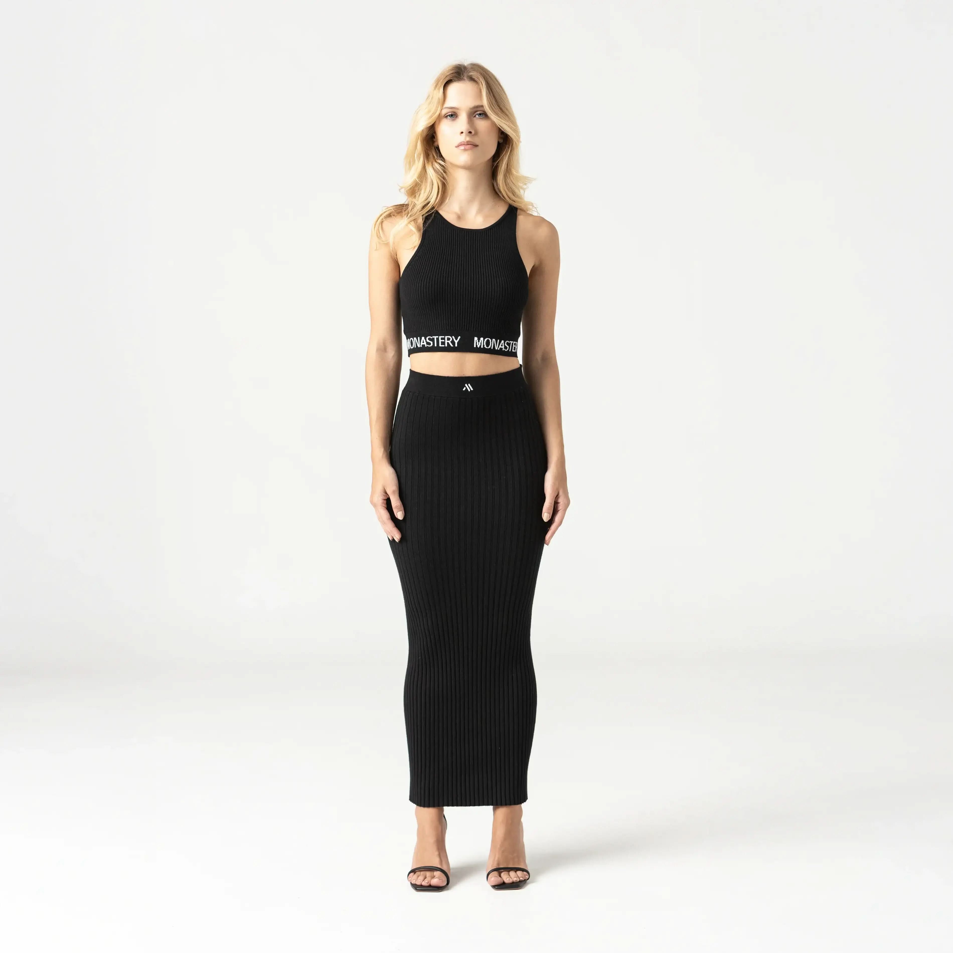 HYWEL KNITTED TOP WOMEN BLACK