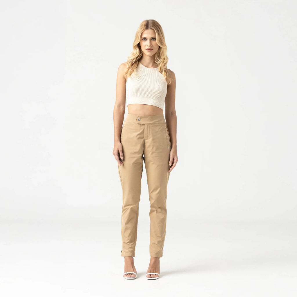 HYWEL KNITTED TOP WOMEN WHITECAP GRAY