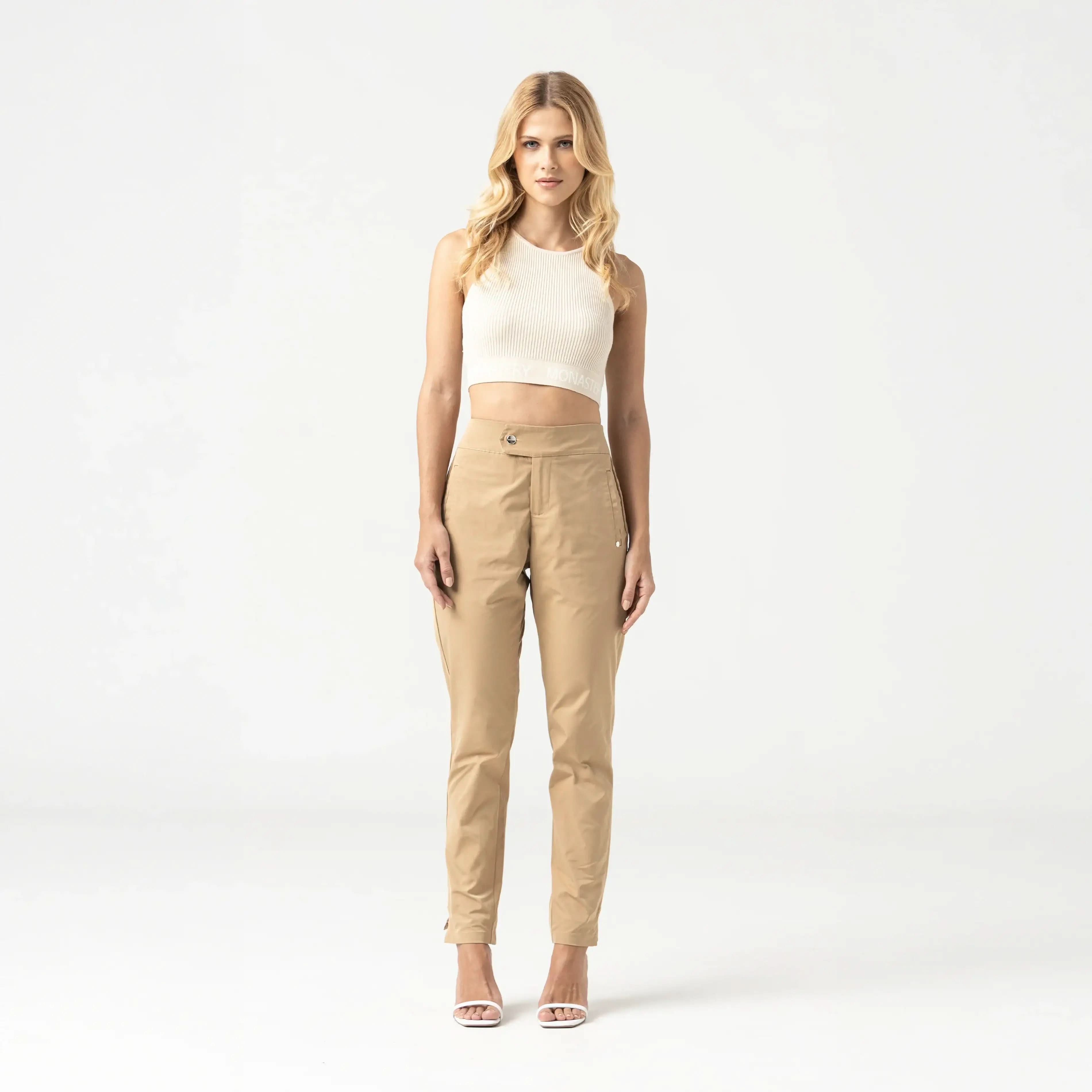 HYWEL KNITTED TOP WOMEN WHITECAP GRAY