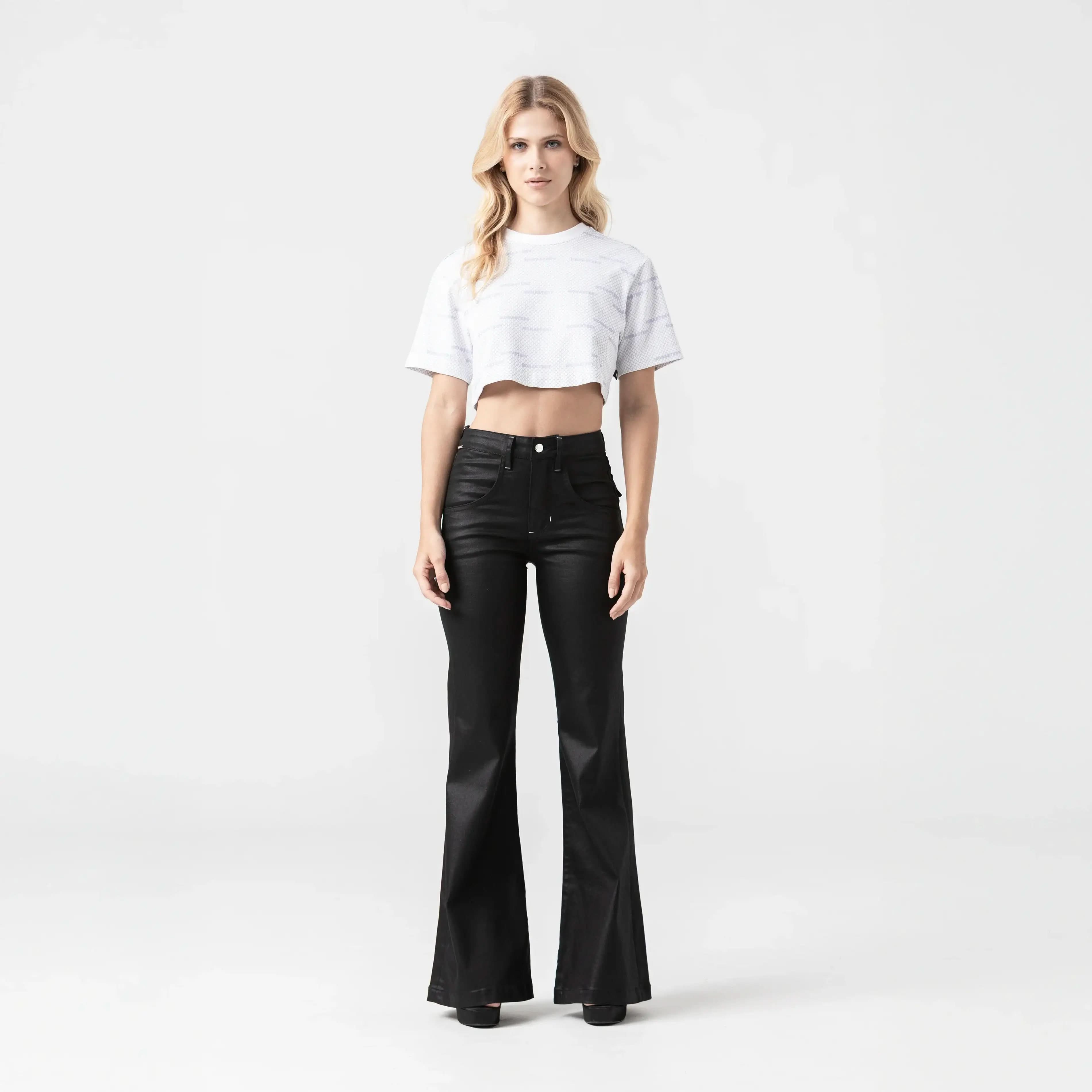 ISOLDEN CROP TOP WOMEN LUCENT WHITE L/G
