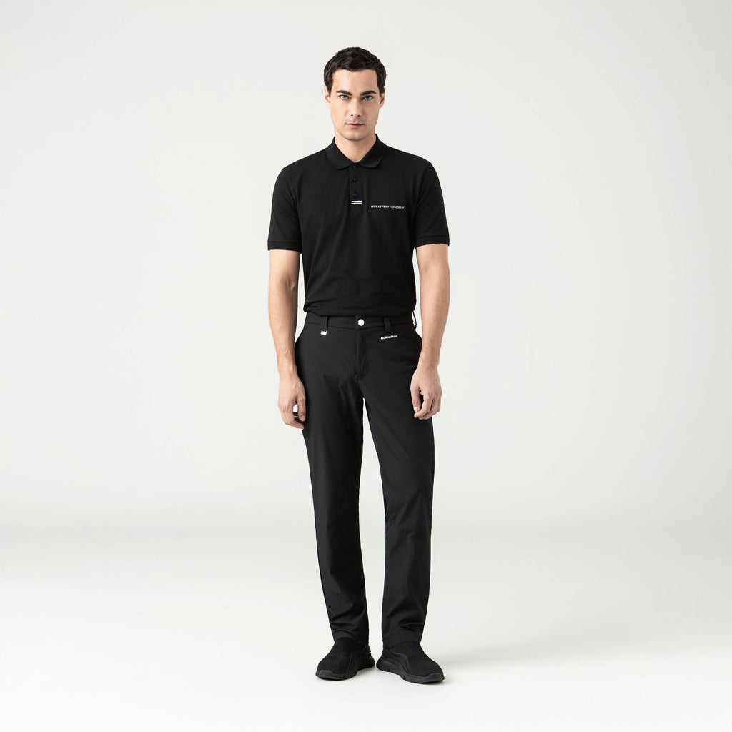 AKHAL POLO MEN BLACK