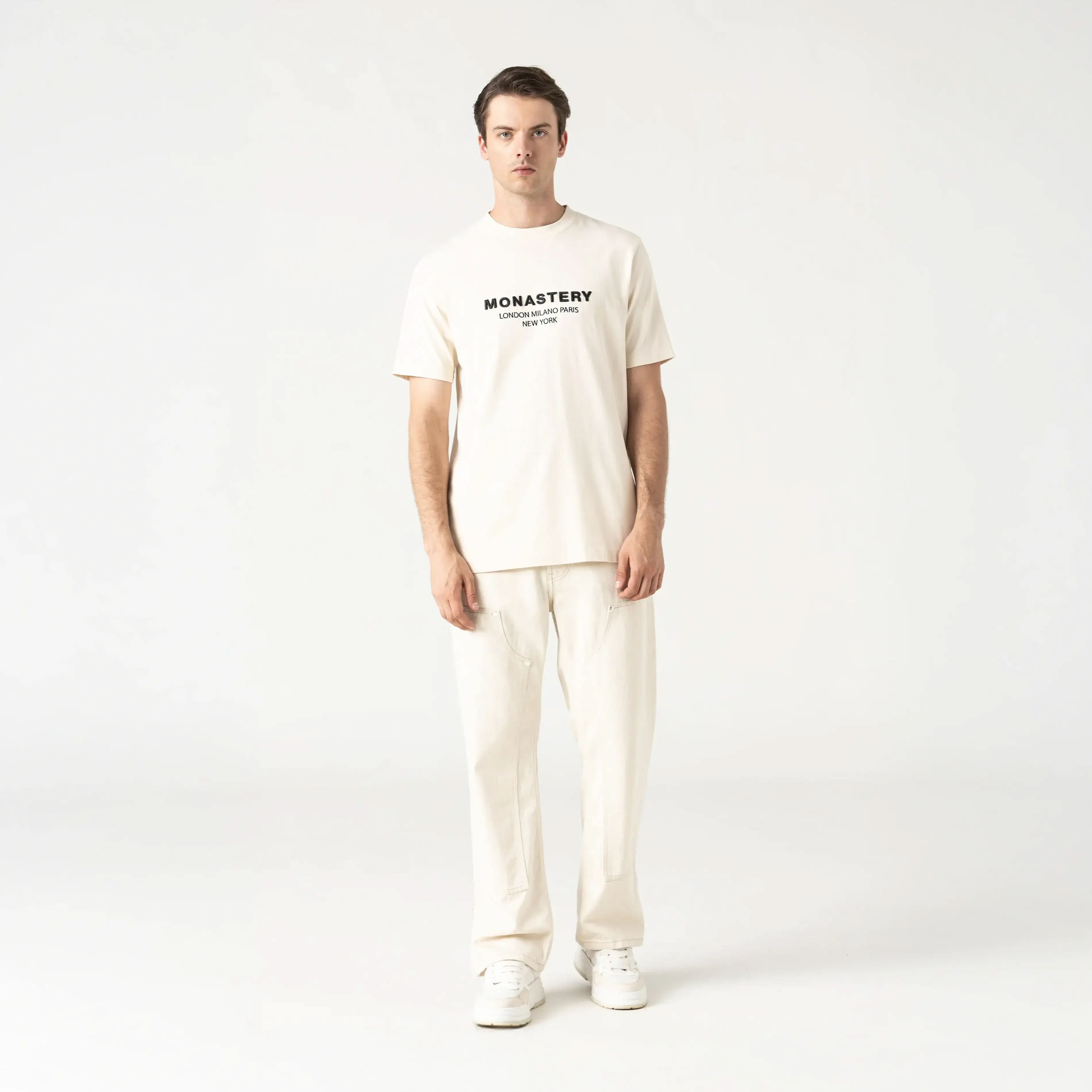 SHARAM T-SHIRT MEN WHITECAP GRAY