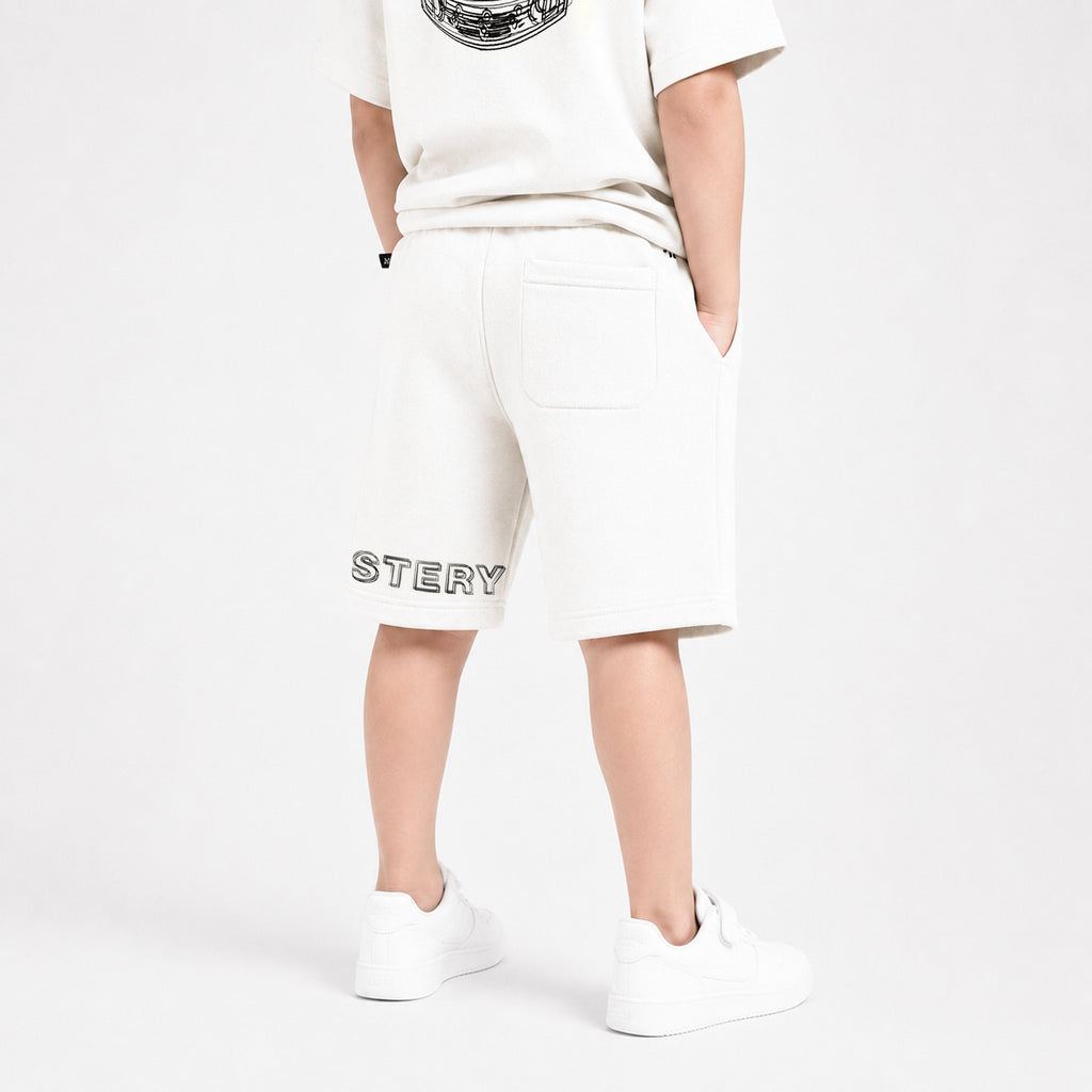 LEGATUS BURDA SHORT KIDS EGRET