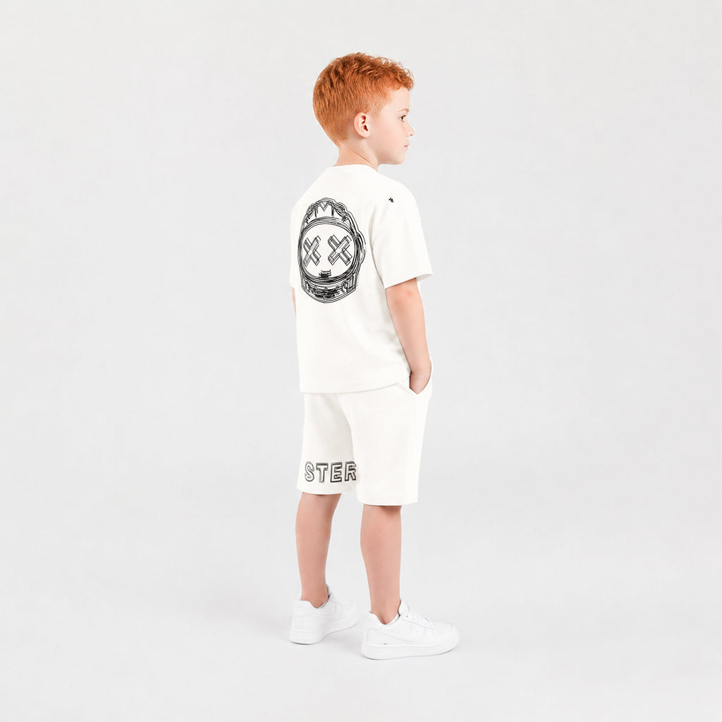 LEGATUS T-SHIRT OVERSIZED KIDS EGRET