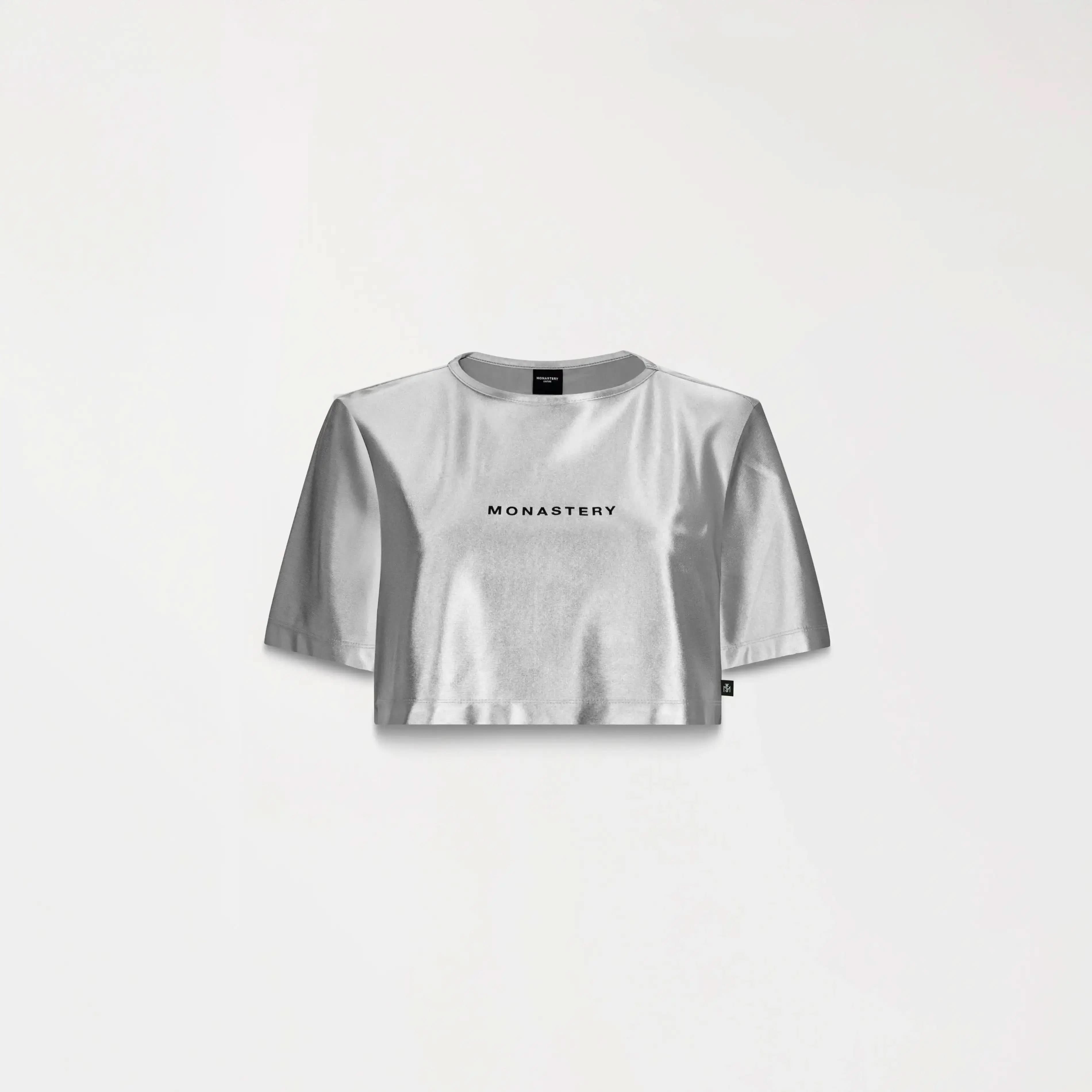LENA CROP TOP WOMEN SILVER