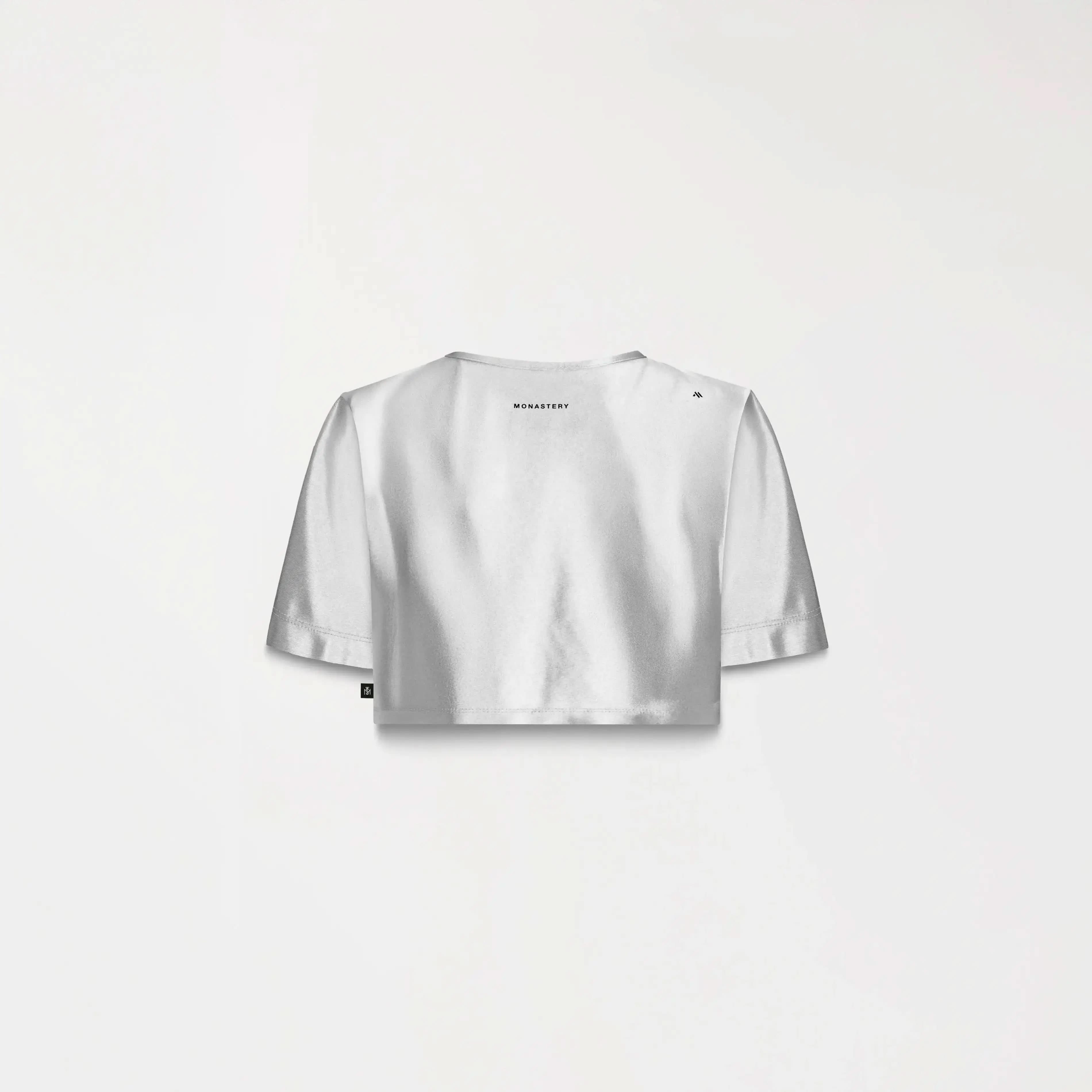 LENA CROP TOP WOMEN SILVER