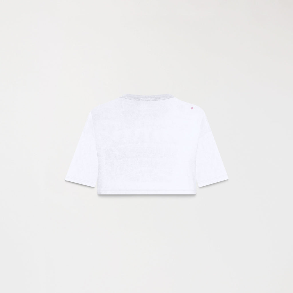 LIAO CROP TOP WOMEN WHITE