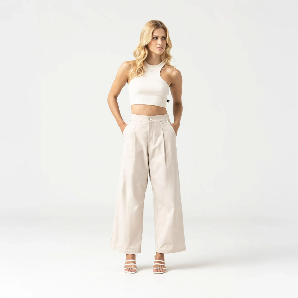 LIRIO TANK TOP WOMEN WHITECAP GRAY