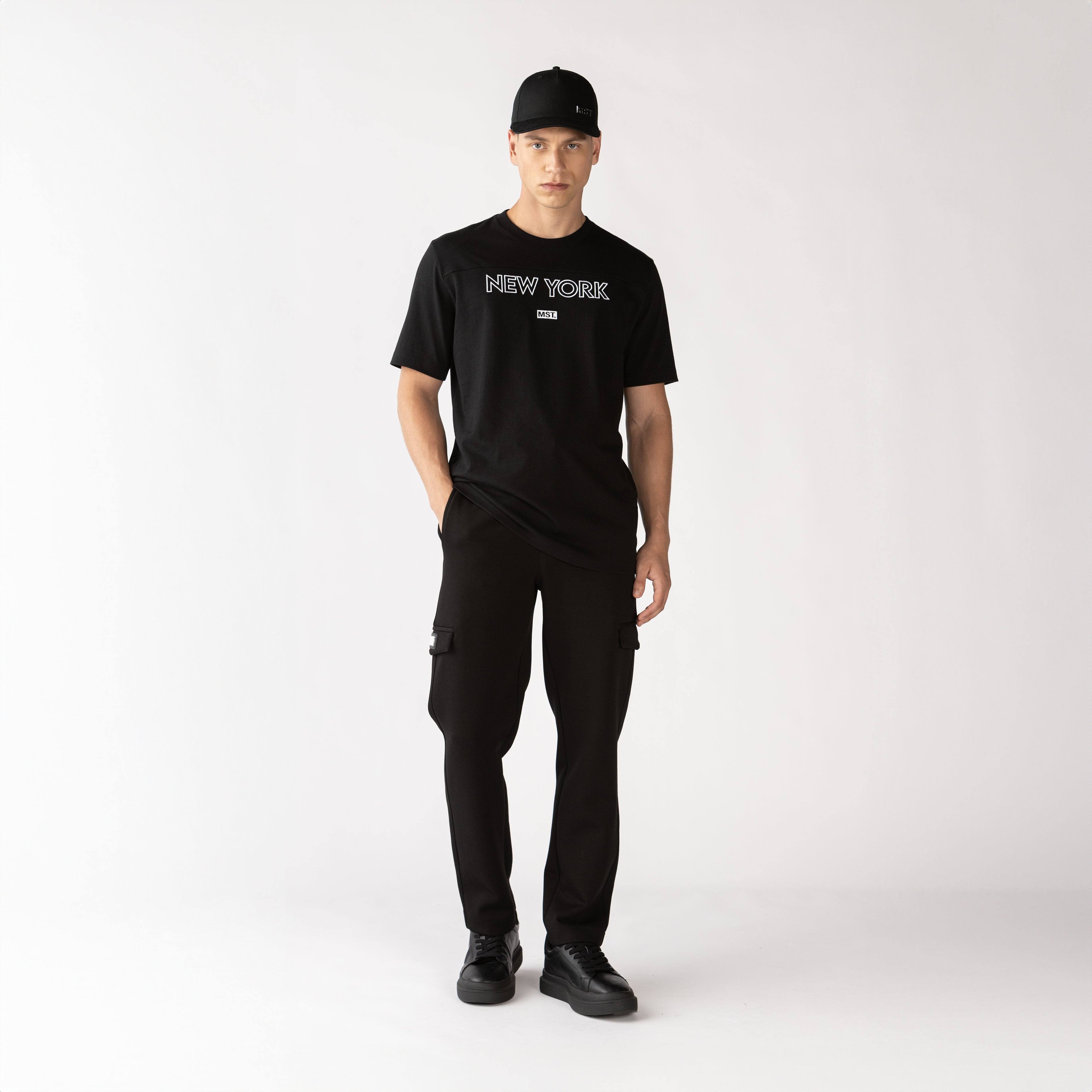 MISTY T-SHIRT MEN BLACK