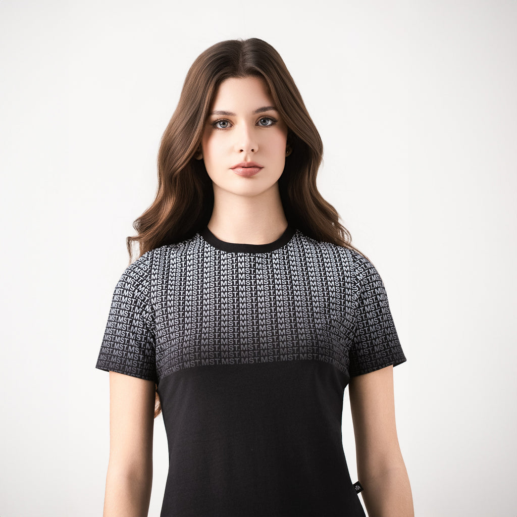 LUMI T-SHIRT WOMEN BLACK