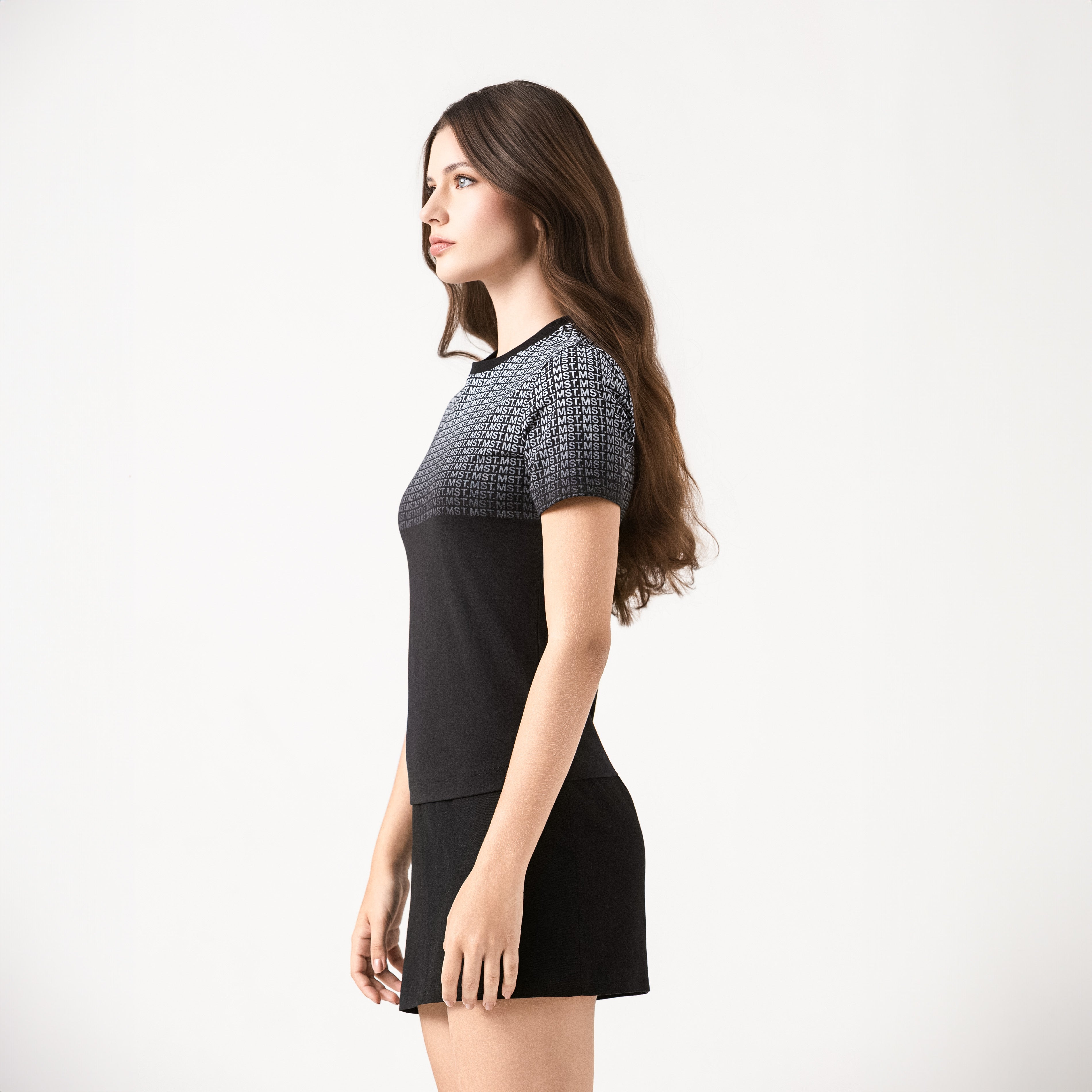 LUMI T-SHIRT WOMEN BLACK