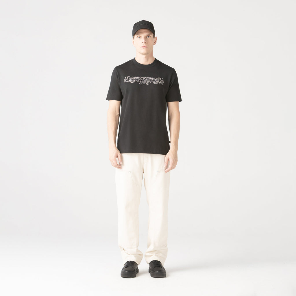 LUXX T-SHIRT MEN BLACK