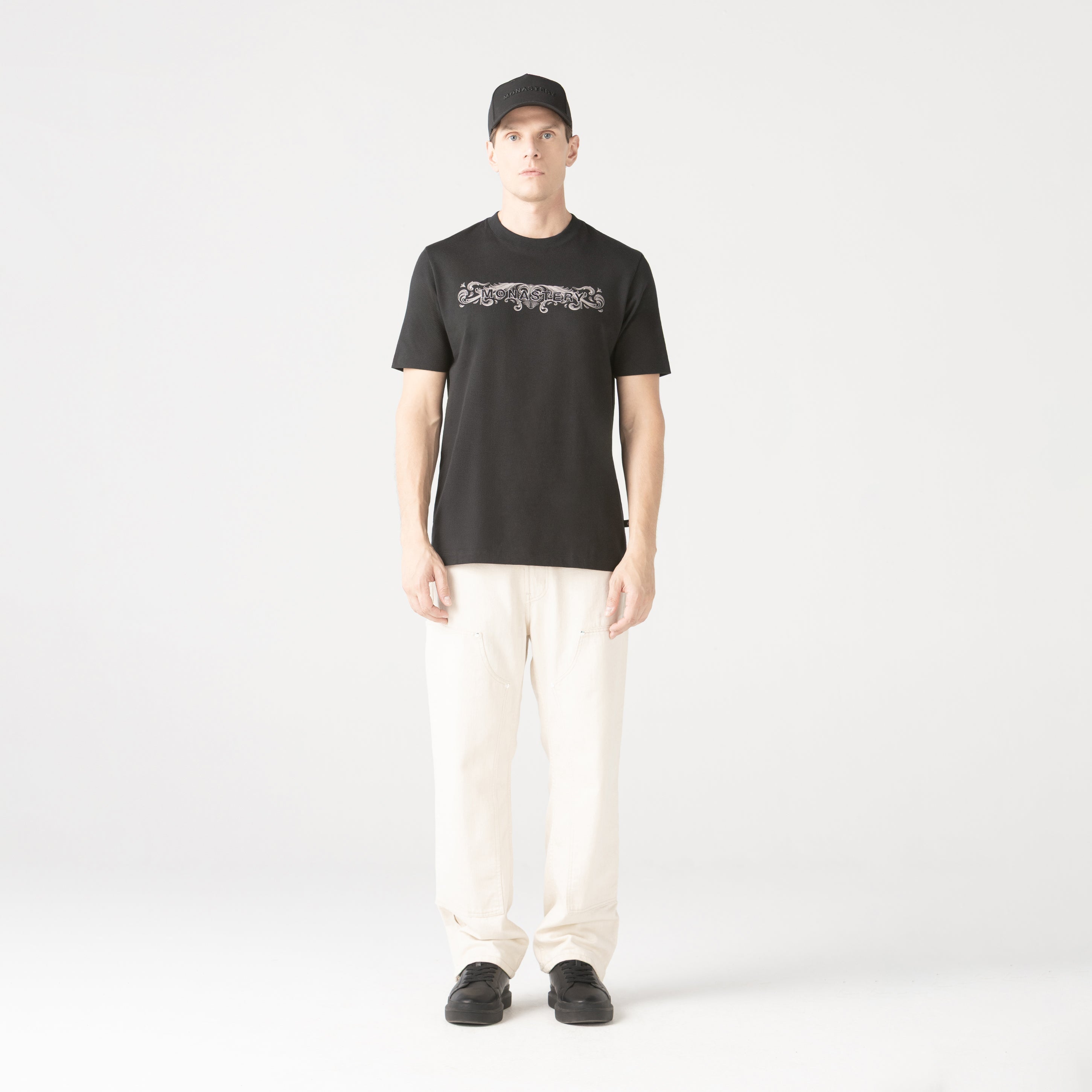 LUXX T-SHIRT MEN BLACK