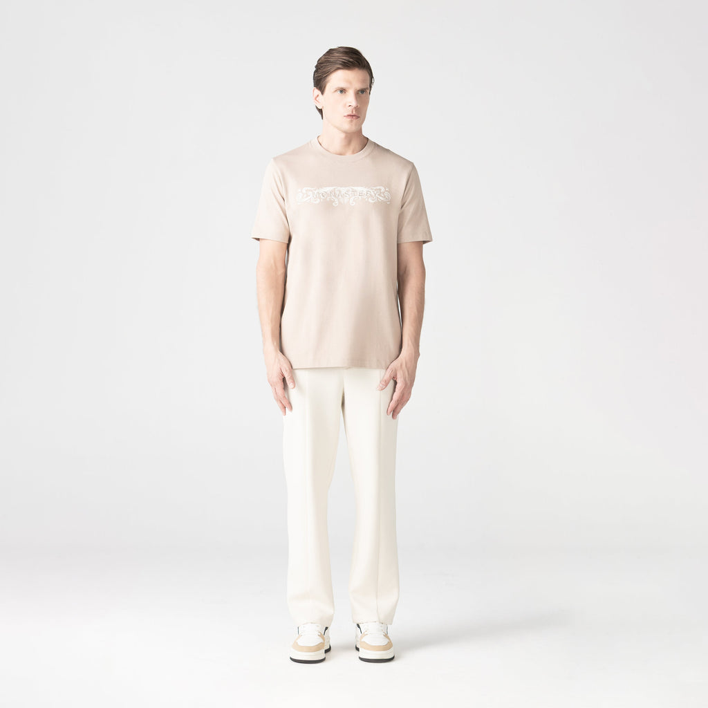 LUXX T-SHIRT MEN SIMPLY TAUPE