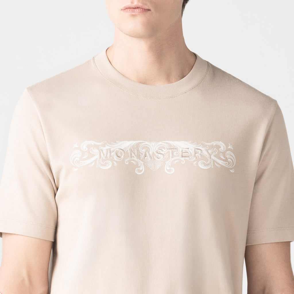 LUXX T-SHIRT MEN SIMPLY TAUPE