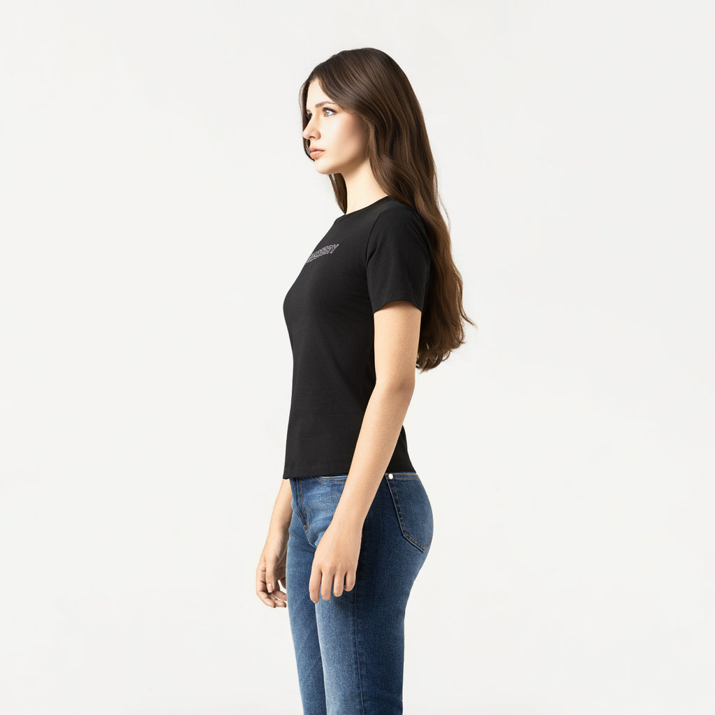 MAEL T-SHIRT WOMEN BLACK