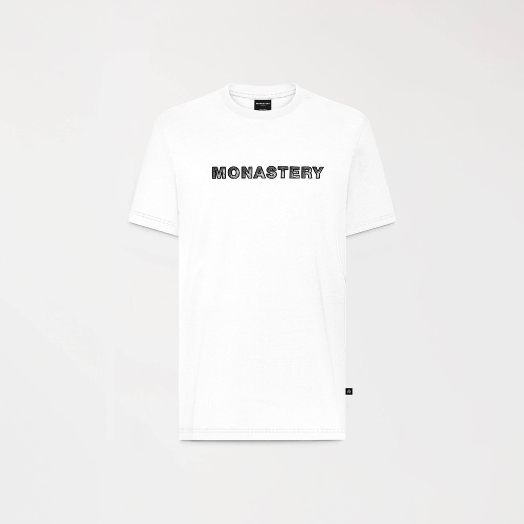 MARBRER T-SHIRT MEN WHITE - Monastery