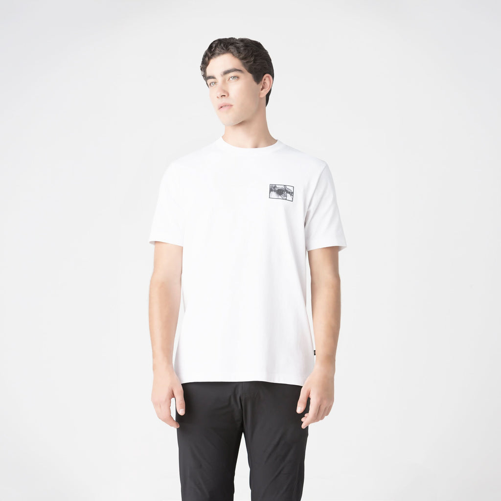 MARS T-SHIRT MEN WHITE