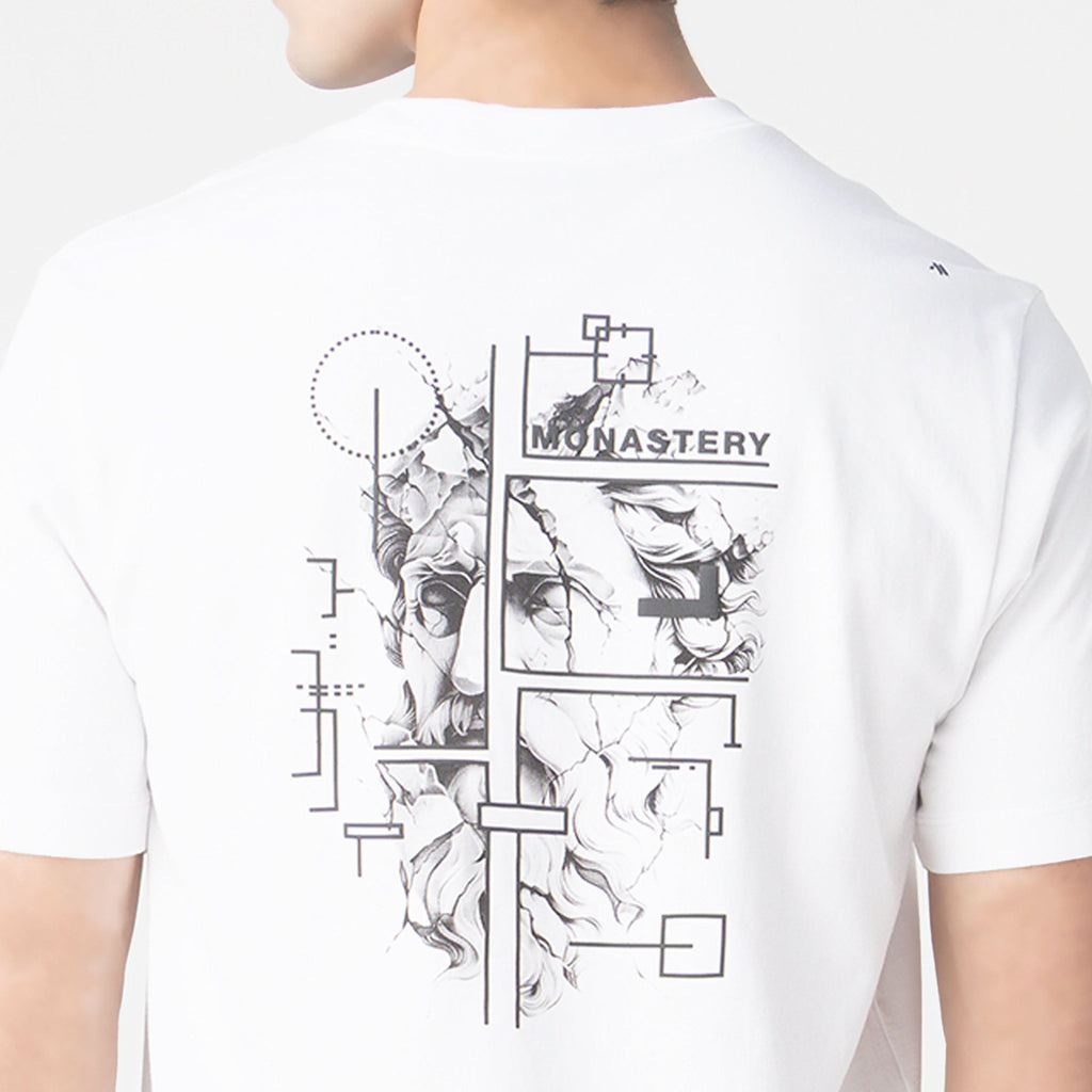 MARS T-SHIRT MEN WHITE