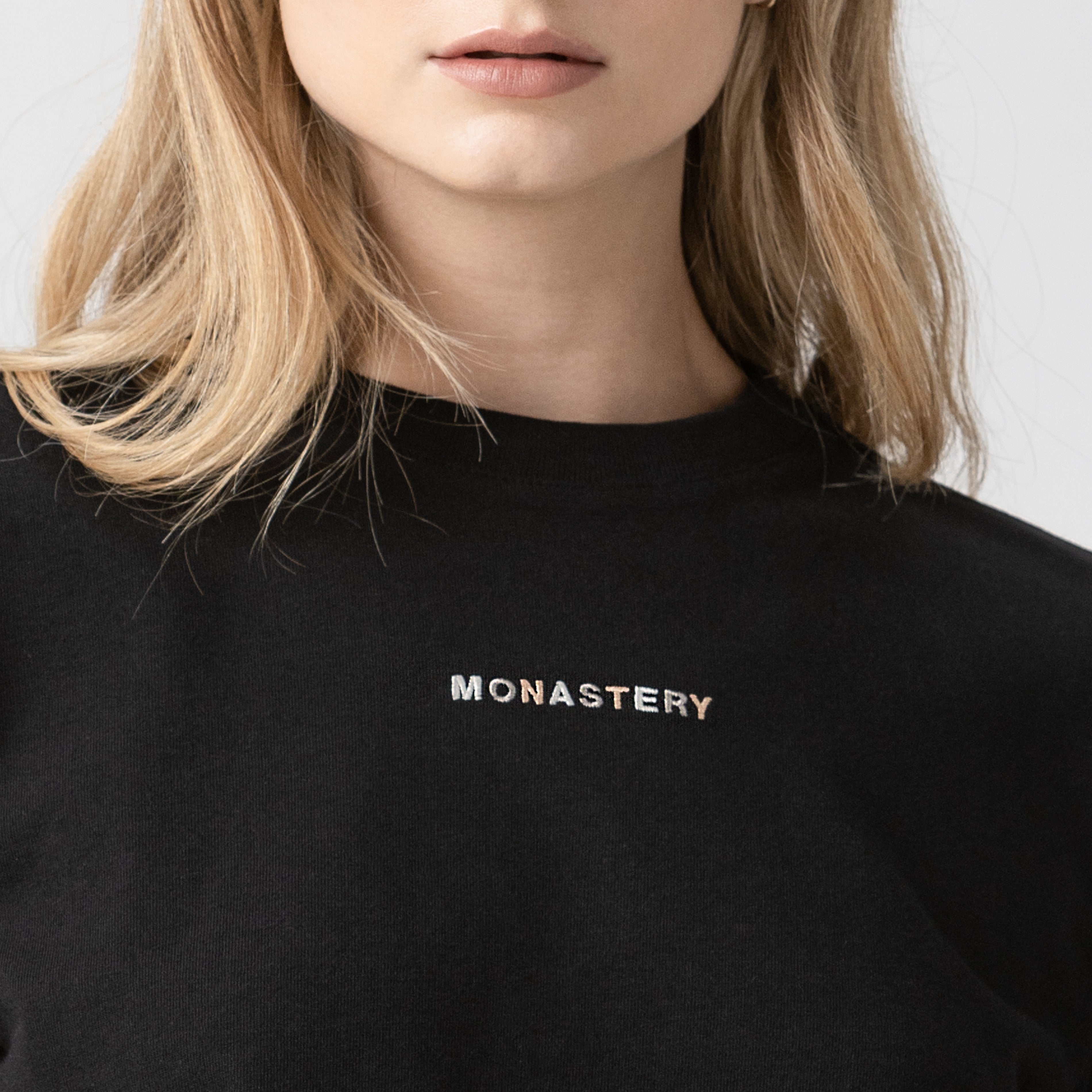 MED CROP TOP WOMEN BLACK