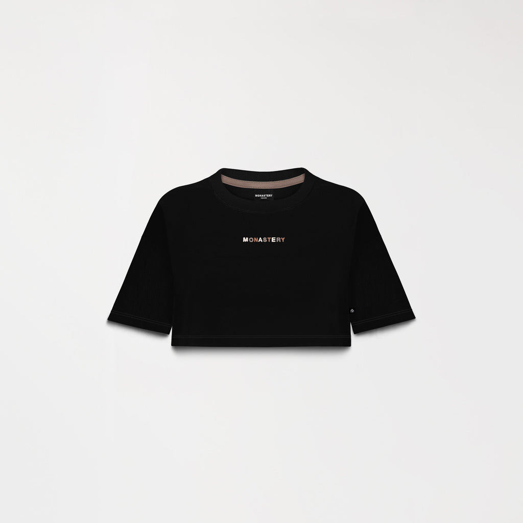 MED CROP TOP WOMEN BLACK