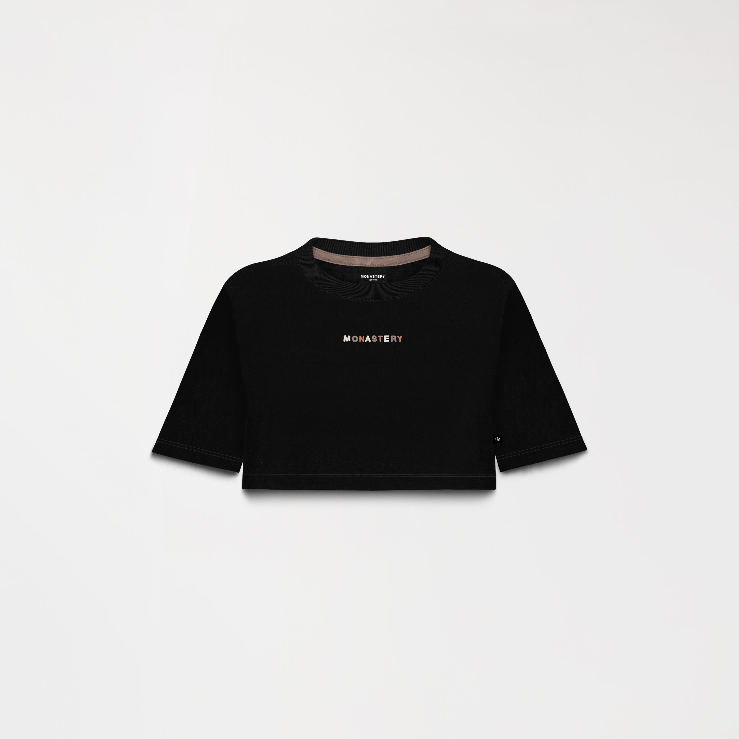 MED CROP TOP WOMEN BLACK