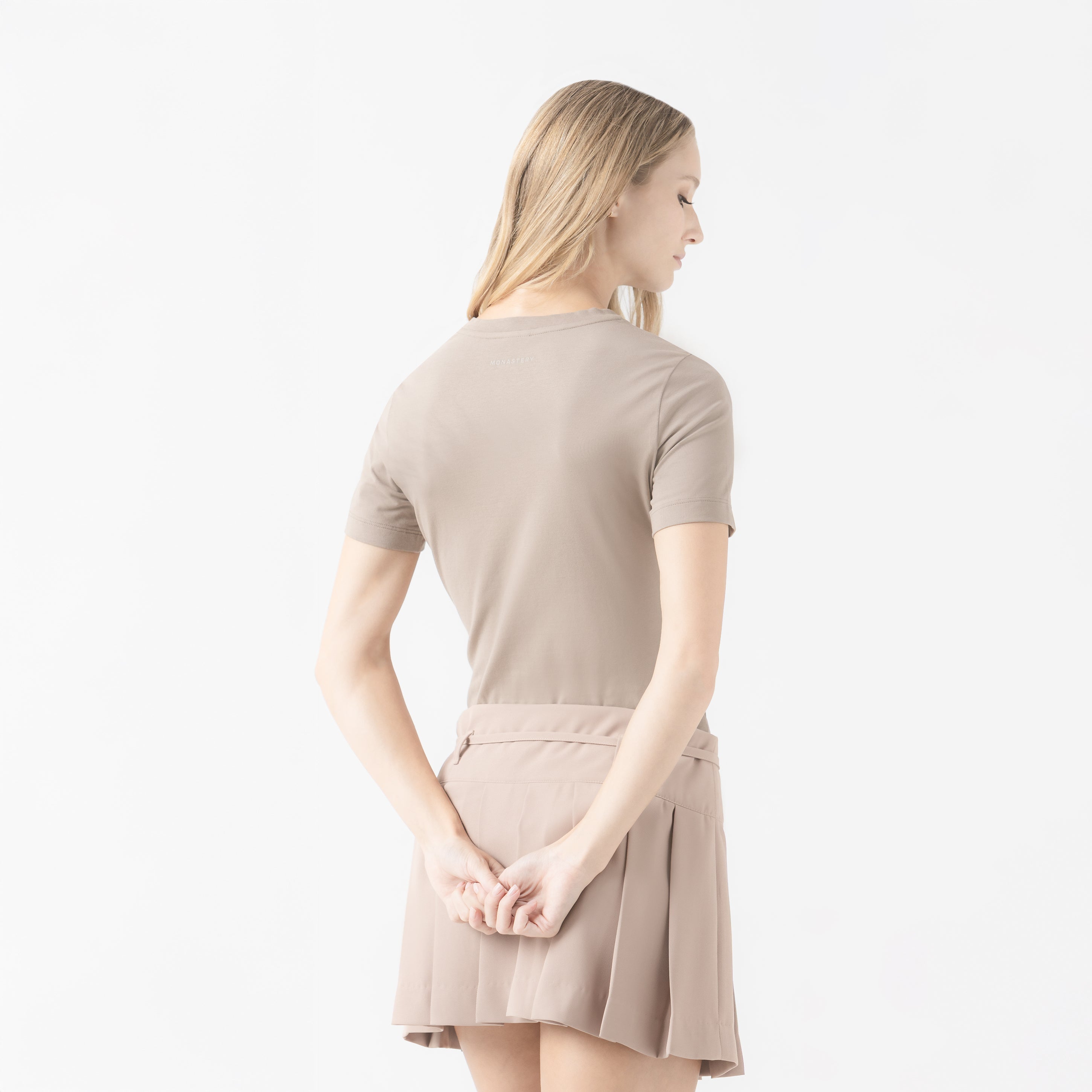 MELINA T-SHIRT WOMEN TAUPE GRAY