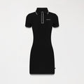 MIKA POLO DRESS WOMEN BLACK
