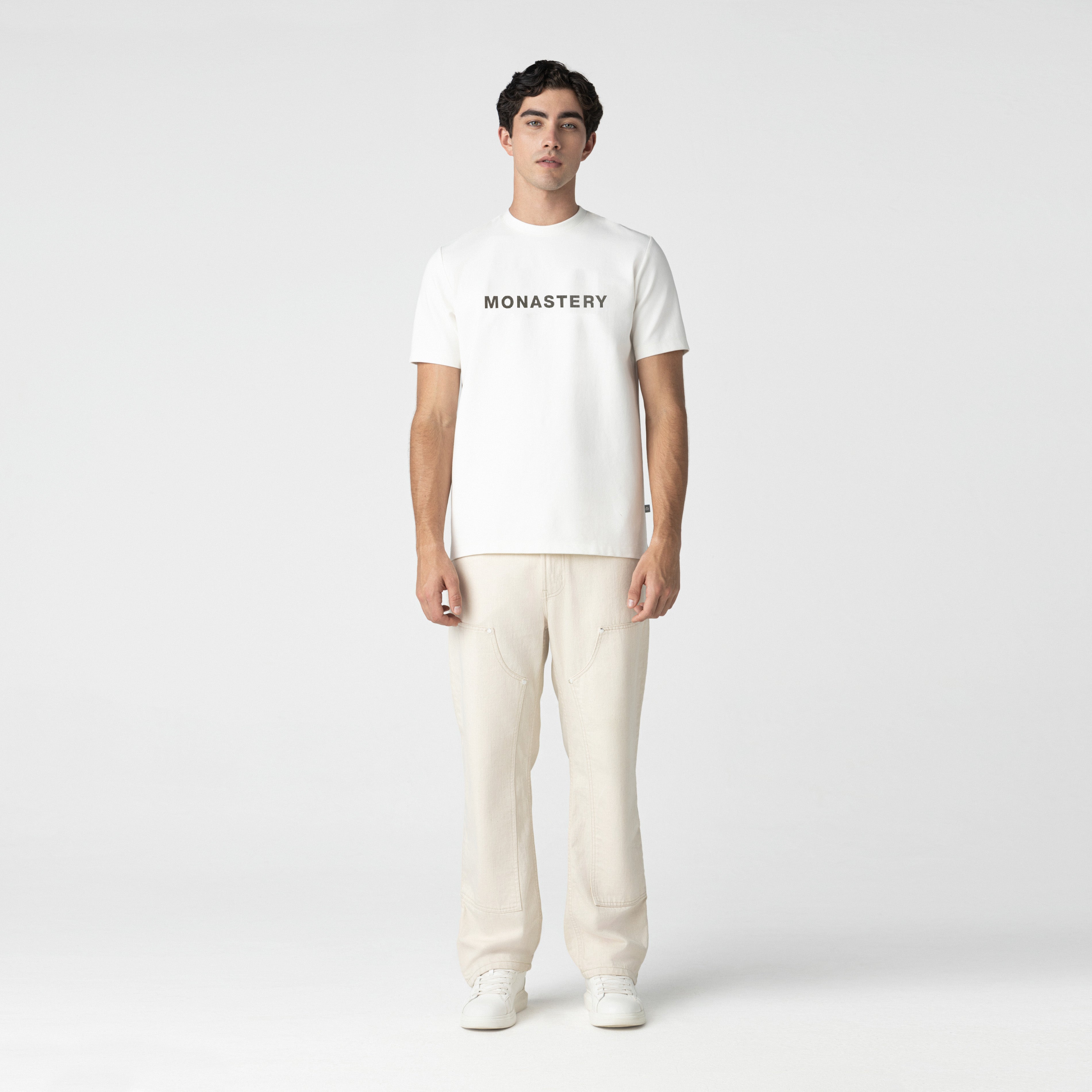 NAPEXTURE T-SHIRT MEN WHITE
