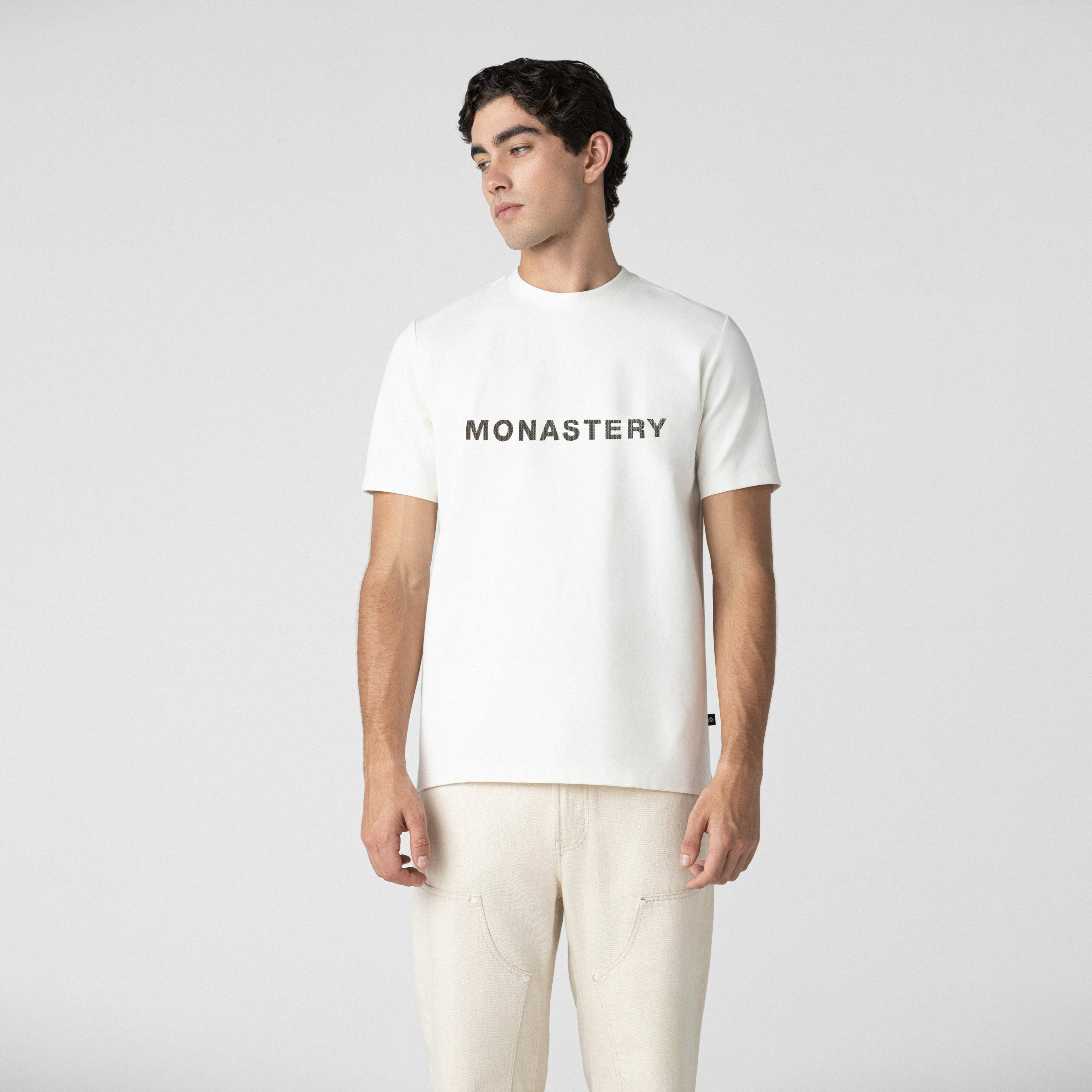 NAPEXTURE T-SHIRT MEN WHITE