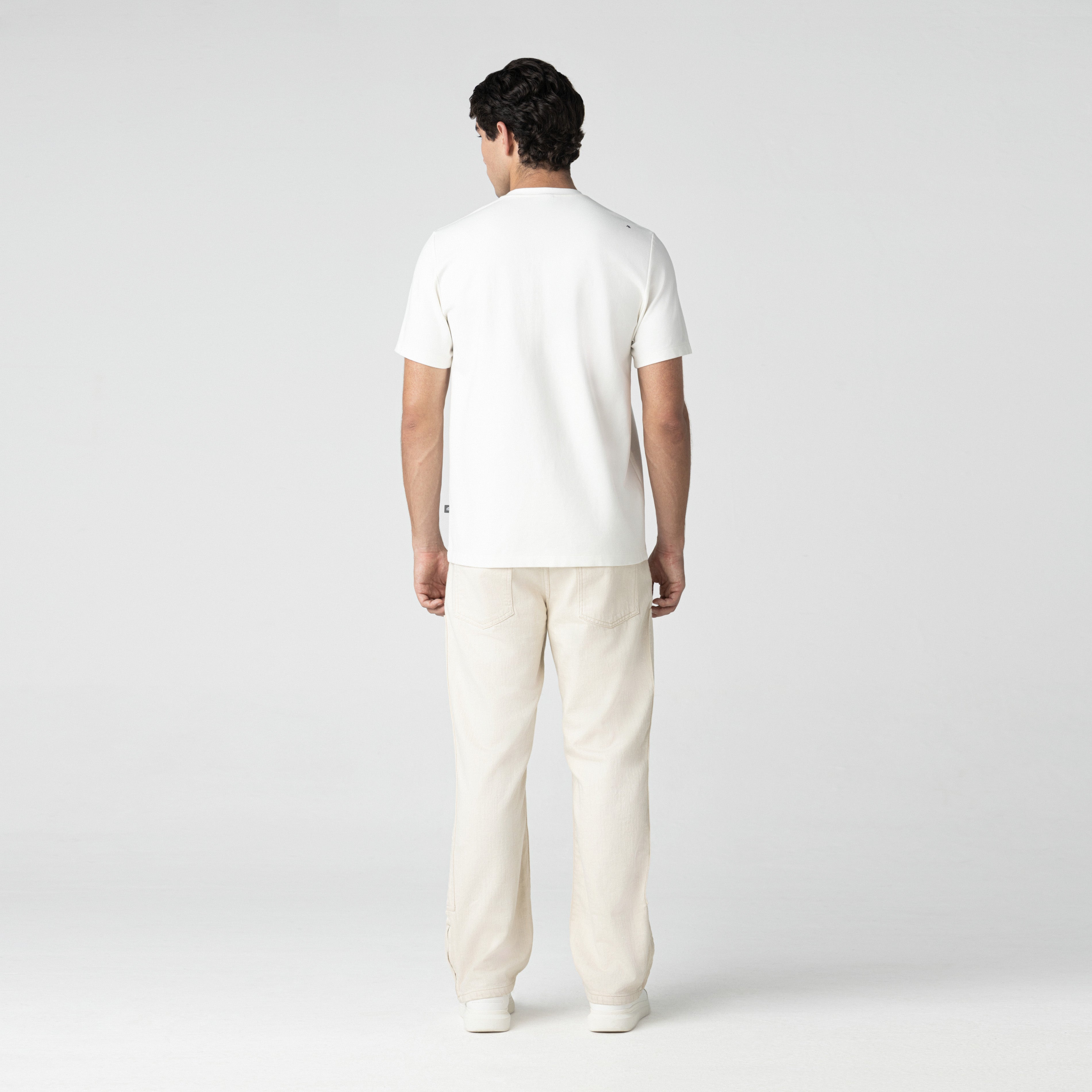 NAPEXTURE T-SHIRT MEN WHITE