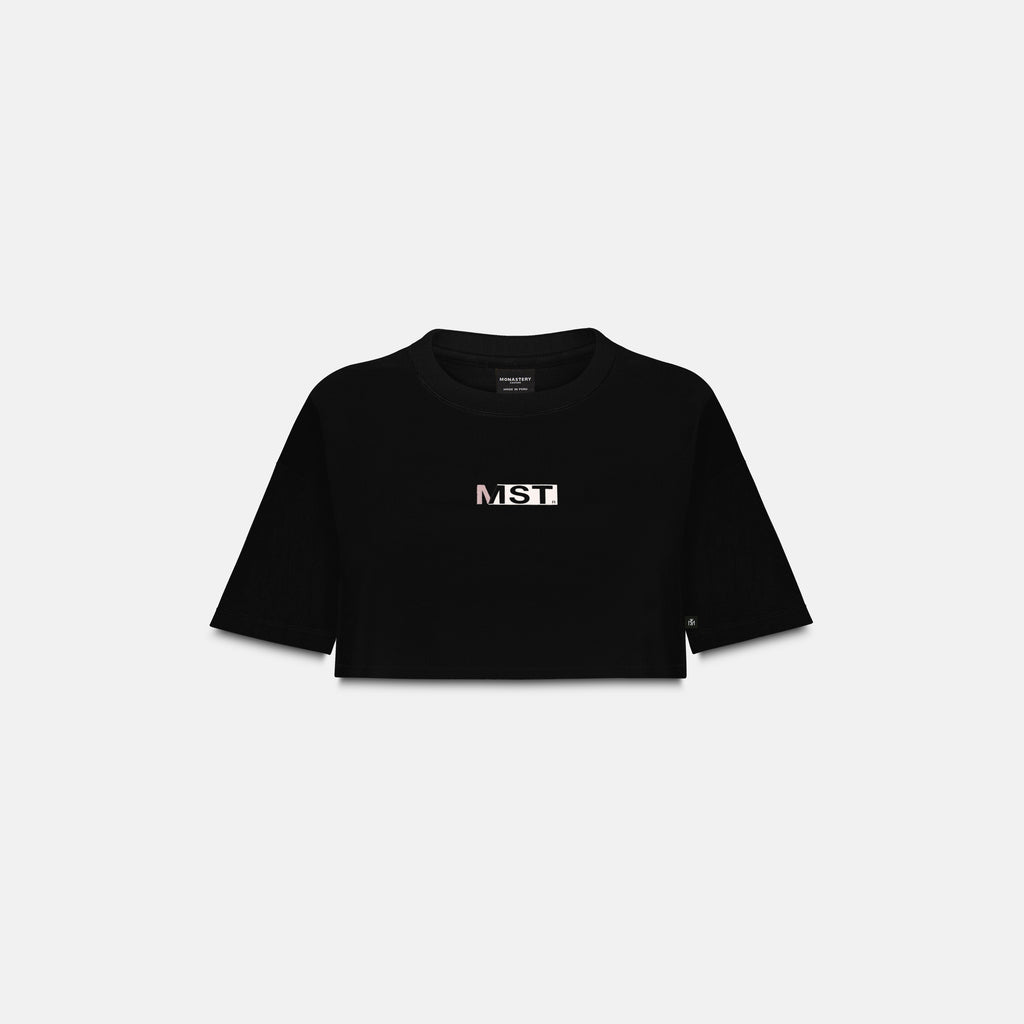 NASHI CROP TOP WOMEN BLACK