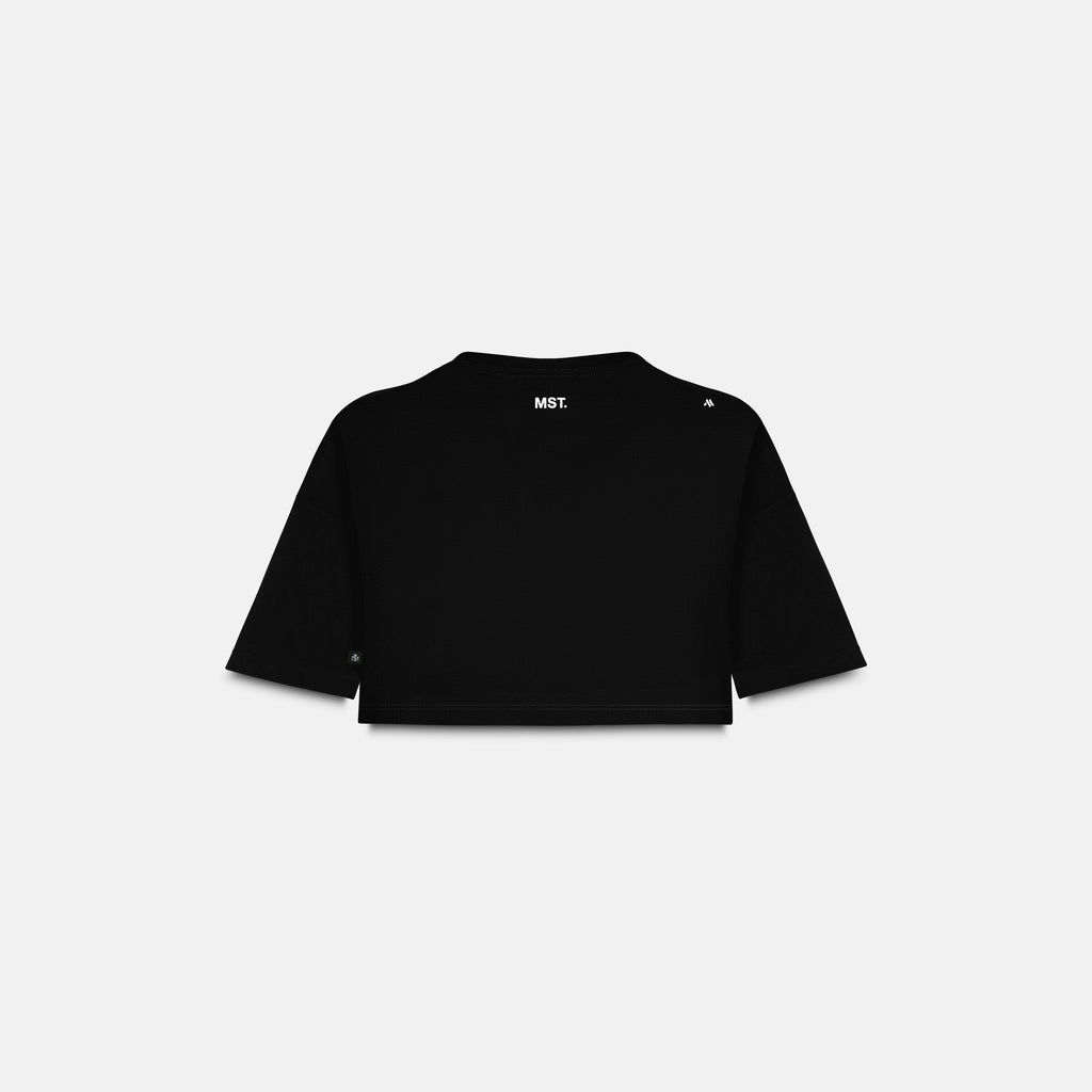 NASHI CROP TOP WOMEN BLACK