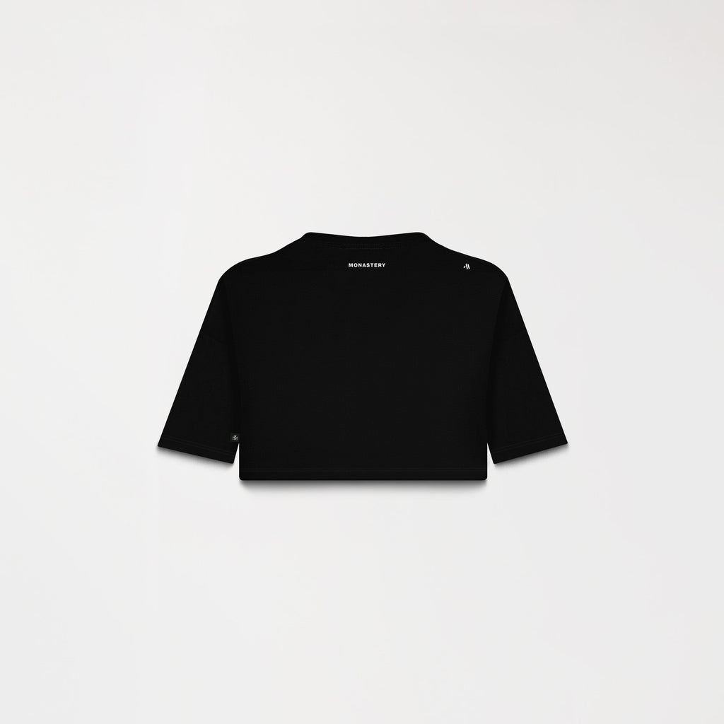 NEKANE CROP TOP WOMEN BLACK