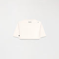 NEKANE CROP TOP WOMEN WHITE ASPARAGUS