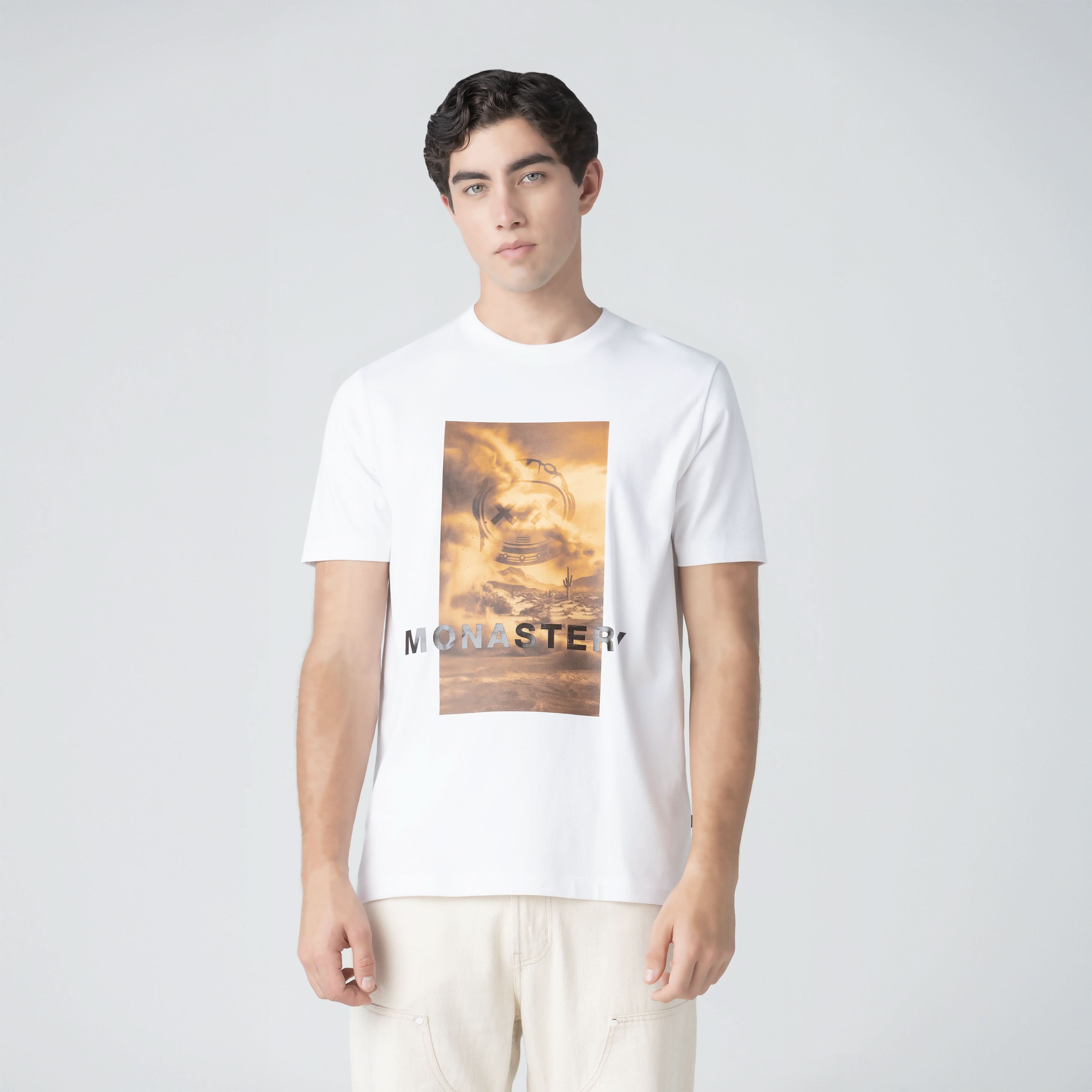 NEXXUS T-SHIRT MEN WHITE